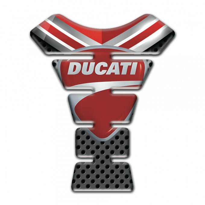 Ducati Tank Guard Pads High-Quality  Print Model 