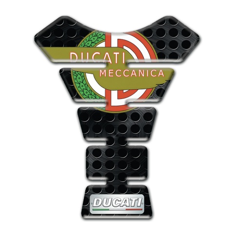 Ducati Tank Protector Perforated Surface with Modern logo Design 
