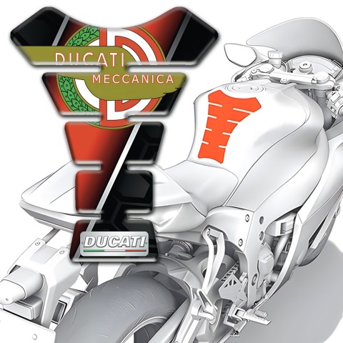 Ducati Tank Fuse Stylish Design wit Modern Logo Style 