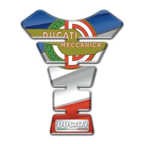 Ducati Tank Protector Colorful Base Modern Logo Design