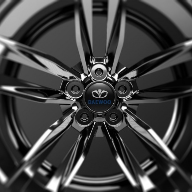 Daewoo   Wheel Center Cap Domed Stickers New Style