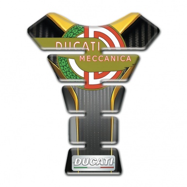 Ducati Tank Pad Protector Anti Slip Sticker with Modern Logo Design 
