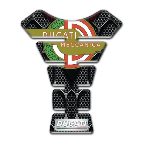 Ducati Tank Fuse 3D Design Base with Meccanica Logo 