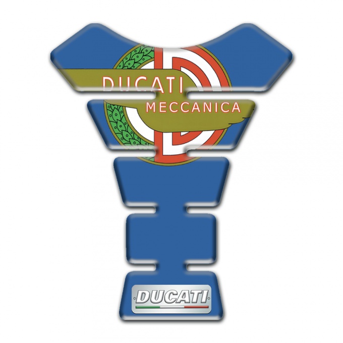 Ducati Tank Guard Pads Blue Type 