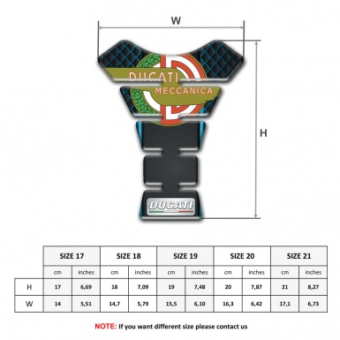 Ducati Tank Fuse Neon Mesh Design Meccanica Logo Edition 