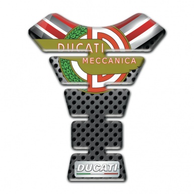 Ducati Tank Protector Meccanica Logo Design Premium Quality Type 