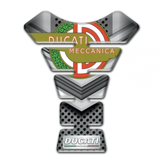 Ducati Tank Fuse Racing Edition Model Meccanica Logo Design 
