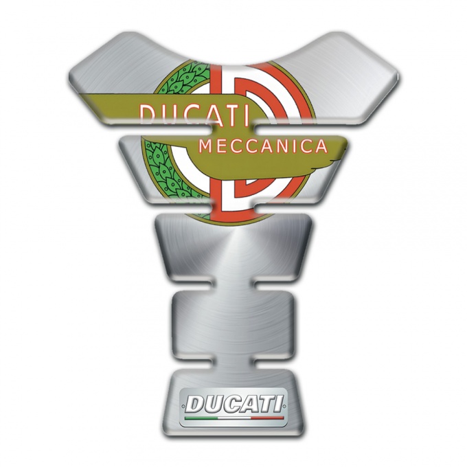 Ducati Tank Protector Silver Design Type 