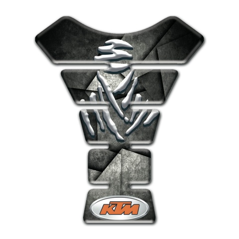 KTM Tank Guard Pads Gray Black Mixed Colors Edition