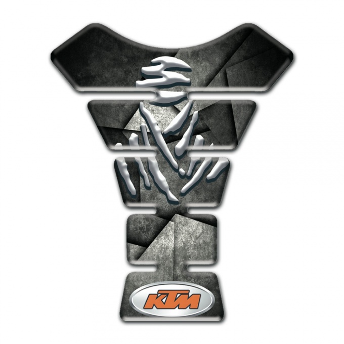 KTM Tank Guard Pads Gray Black Mixed Colors Edition