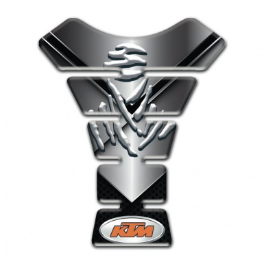 KTM Tank Protector Chromed Effect Design 