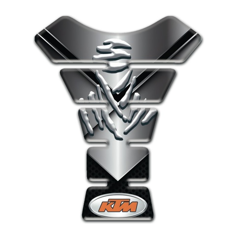 KTM Tank Protector Chromed Effect Design 