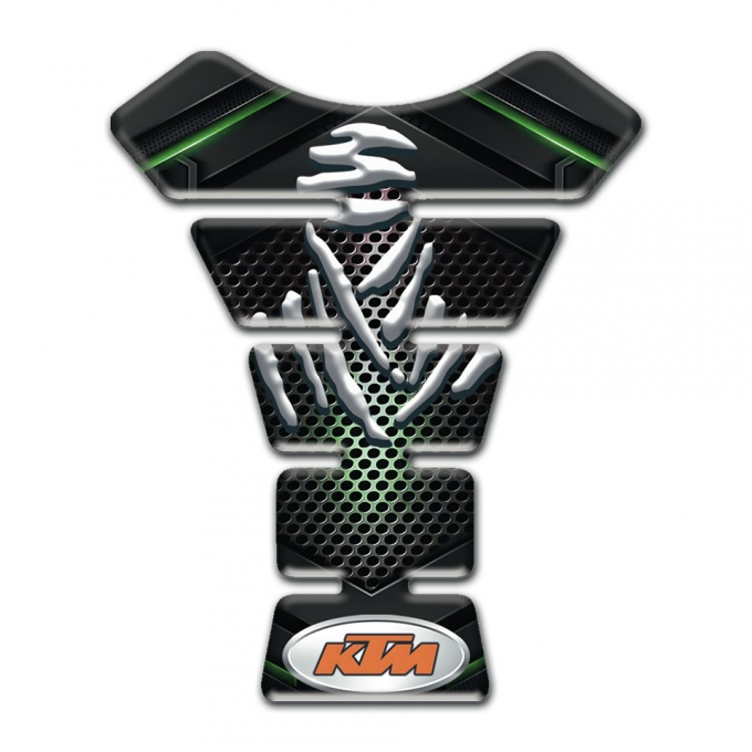 KTM Tank Pad Protector Green ShadoW Edition 