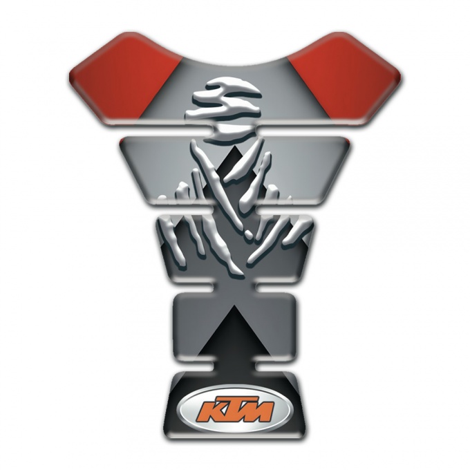 KTM Tank Fuse Stylish Gray Red Design 