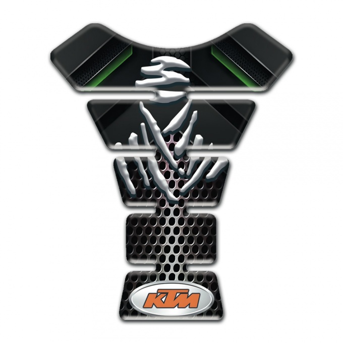 KTM Tank Pad Motorbike High End Model with Samurai Logo 