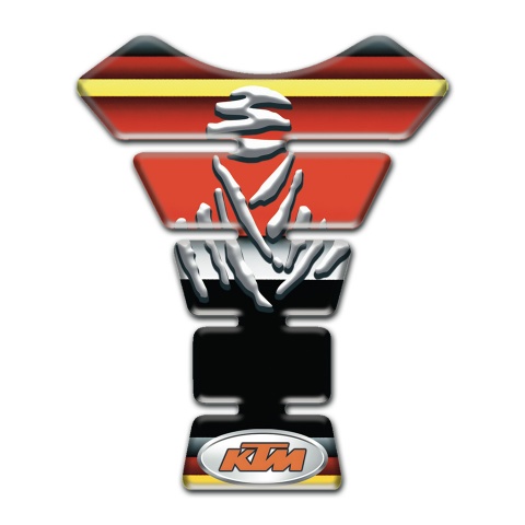 KTM  Tank Pad Motorbike Colorful Decoration Base Samurai Logo 