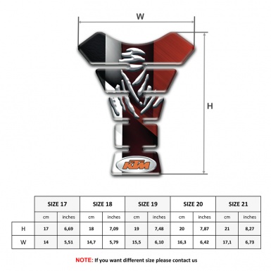 KTM Tank Pad Protector Premium Quality Edition 