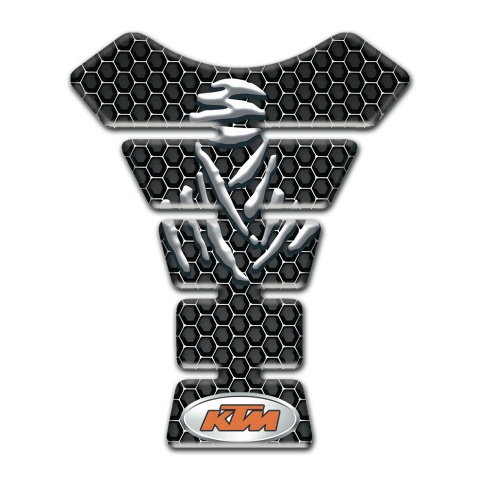KTM Tank Guard Pads Perforated Steel Edition