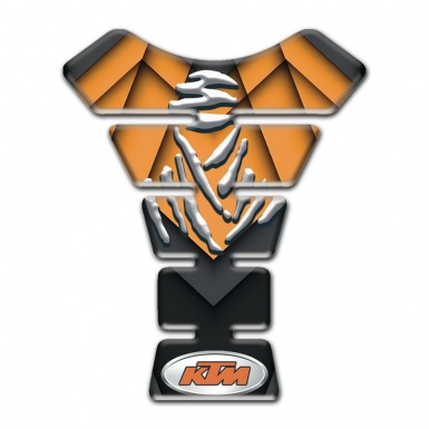 KTM Tank Pad Protector Orange Black Decoration Edition 