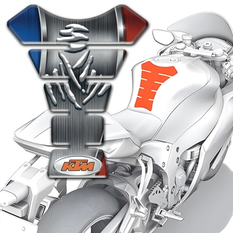 KTM Tank Pad Motorbike Samurai Logo High End Model 