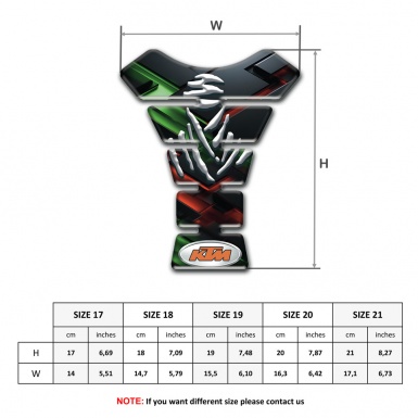 KTM Tank Fuse High End Amazing Design 