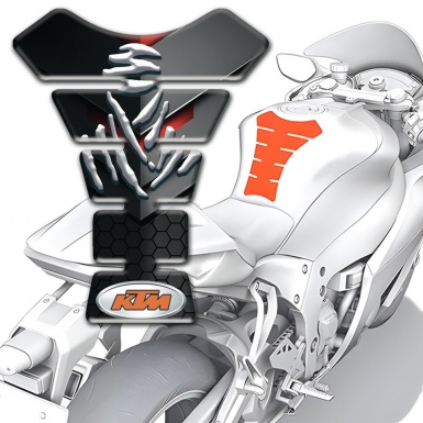 KTM Tank Pad Motorbike Samurai Logo Desig 