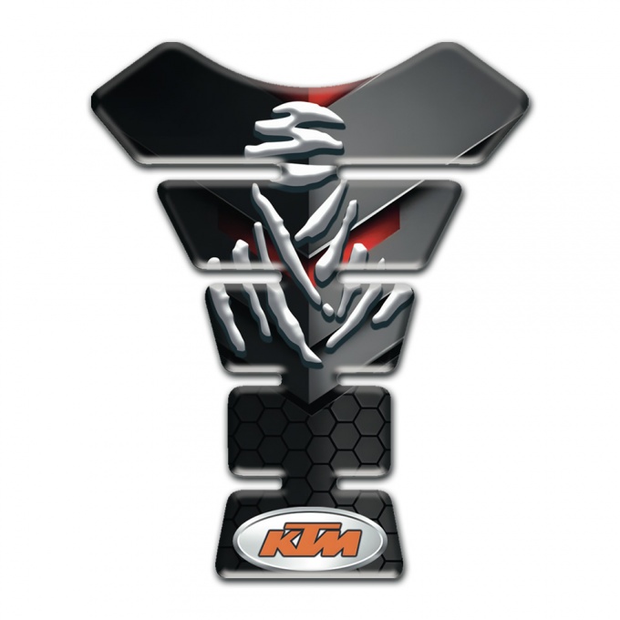 KTM Tank Pad Motorbike Samurai Logo Desig 