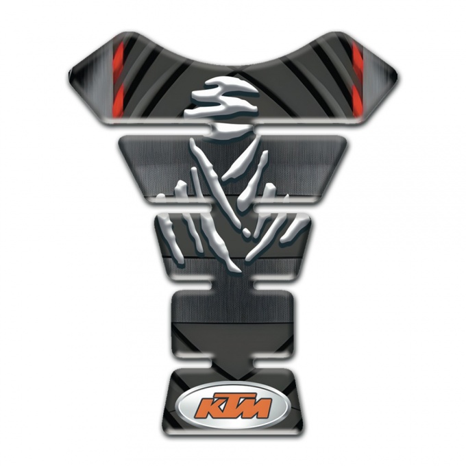 KTM Tank Guard Pads Samurai Logo Design 