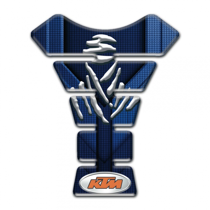 KTM Tank Fuse Blue Design Model 