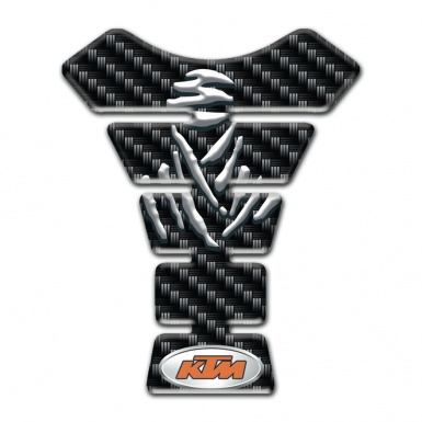 KTM Tank Protector Black Carbon Design 
