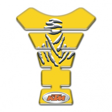 KTM Tank Pad Motorbike Yellow Design 