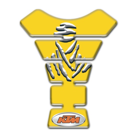 KTM Tank Pad Motorbike Yellow Design 