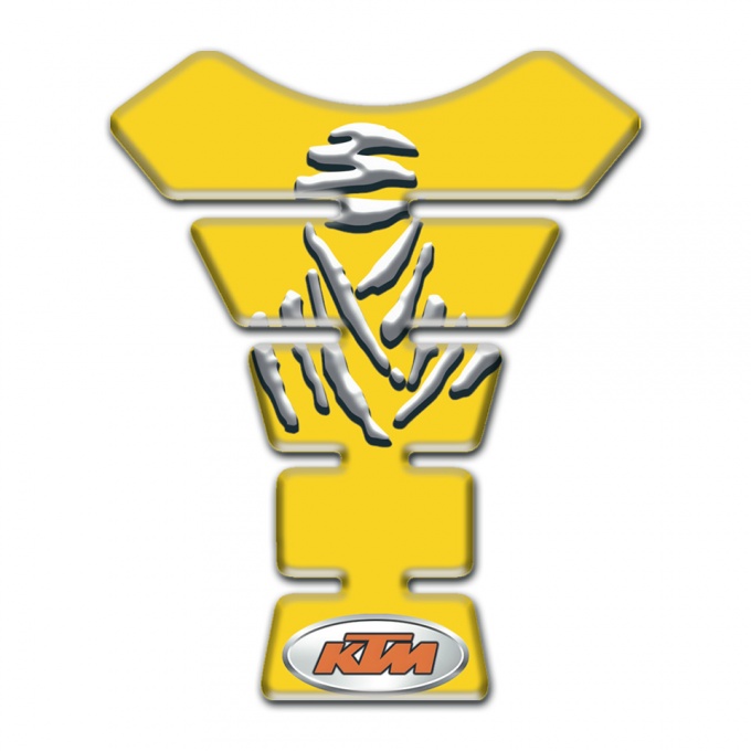 KTM Tank Pad Motorbike Yellow Design 