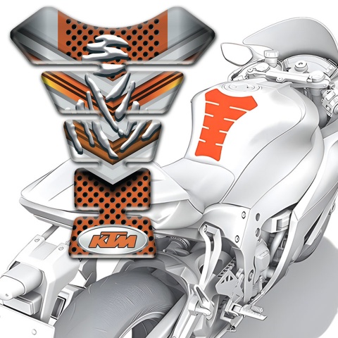 KTM Tank Fuse Copper Gray Design 