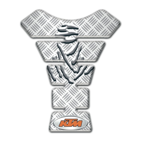 KTM Tank Pad Motorbike Crossed Patterns Design 