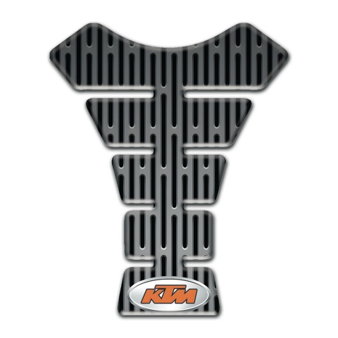 KTM Tank Pad Motorbike Gray Ornament Style 