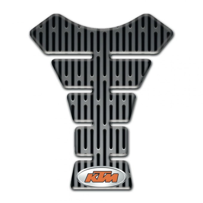 KTM Tank Pad Motorbike Gray Ornament Style 