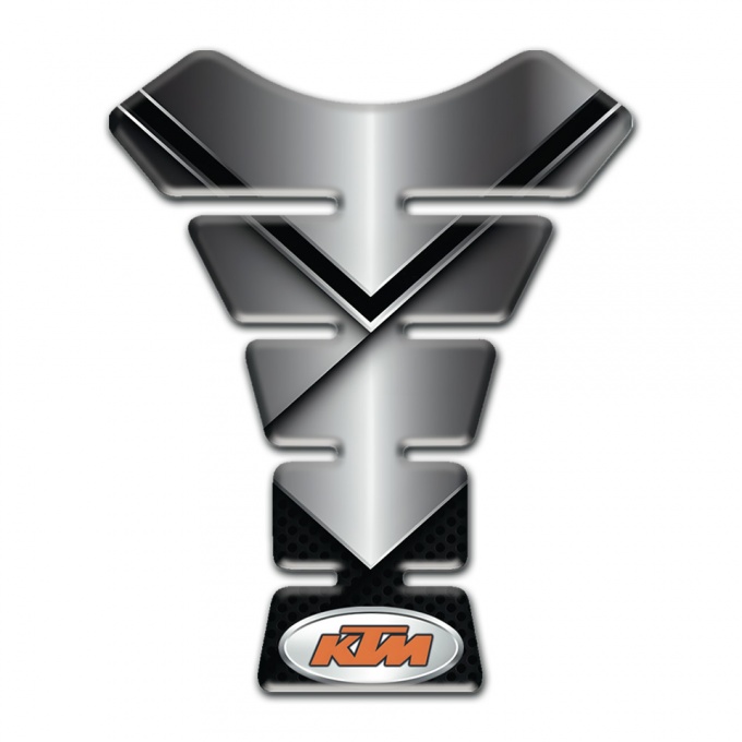 KTM Tank Fuse Chromed Effect Style 