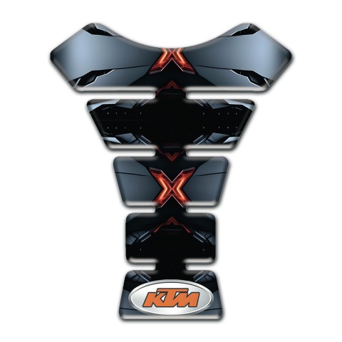 KTM Tank Pad Motorbike Torn Effect Style 