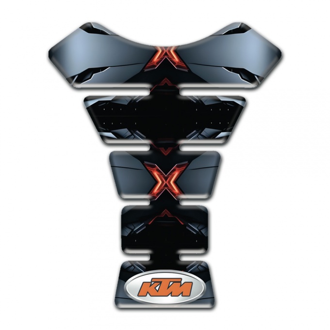 KTM Tank Pad Motorbike Torn Effect Style 