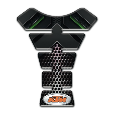 KTM Tank Guard Pads Dark Design with Small Logo 