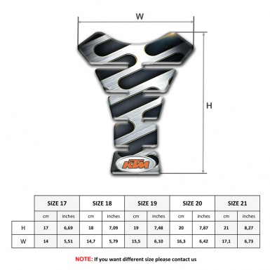 KTM Tank Fuse Stylish Style to Model