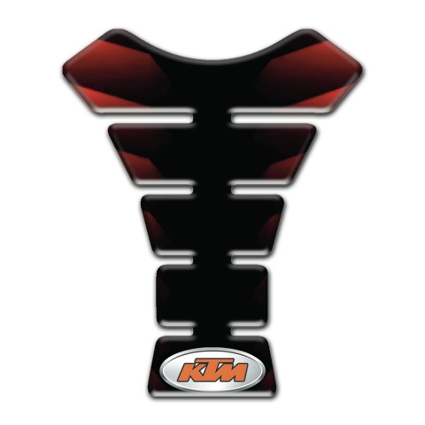 KTM Tank Fuse Merged Red Black Print 