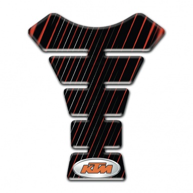 KTM Tank Pad Protector Thin Stripes Style 