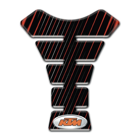 KTM Tank Pad Protector Thin Stripes Style 