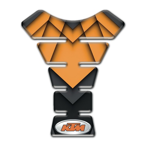 KTM Tank Fuse Orange Black Print 