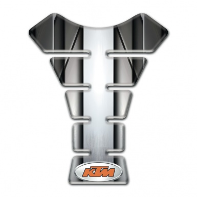 KTM Tank Protector Alumunium Central Panel Style 