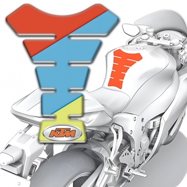 KTM Tank Pad Motorbike Fresh Colors Style 