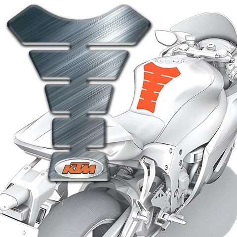 KTM Tank Pad Motorbike Polished Surface Style 