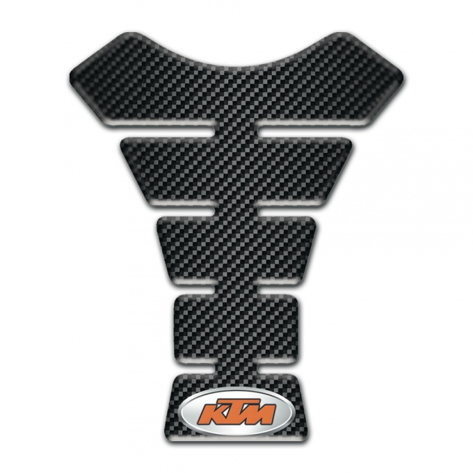 KTM Tank Guard Pads Black Carbon Edition 